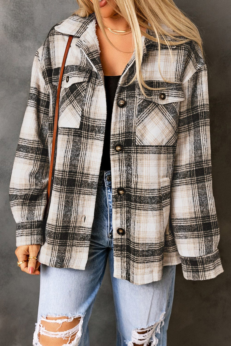 Vintage plaid jacket on sale