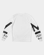 Load image into Gallery viewer, MyVoiceMyFight Sweatshirt Dynamic MV Fight White &amp; Black Crewneck Pullover