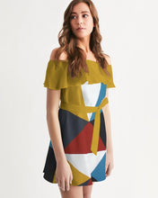 Load image into Gallery viewer, MyVoiceMyFight Skirts &amp; Dresses Courage From Within Women&#39;s Off-Shoulder Dress