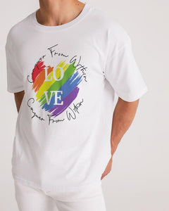 MyVoiceMyFight T-Shirt Love Never Fails Premium Heavyweight Tee